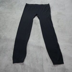 Dots Womens Size Large Black Nylon Casual Comfort Fit Leggings